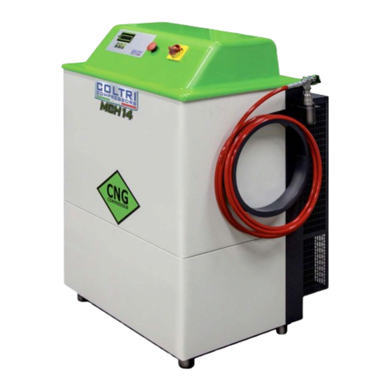 Coltri Compressors MCH-5 EVO CNG Manuel D'utilisation Et D'entretien