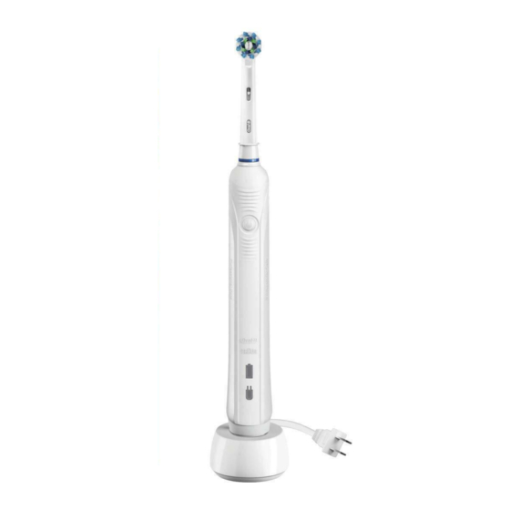 Braun Oral-B PROFESSIONAL CARE 1000 Mode D'emploi