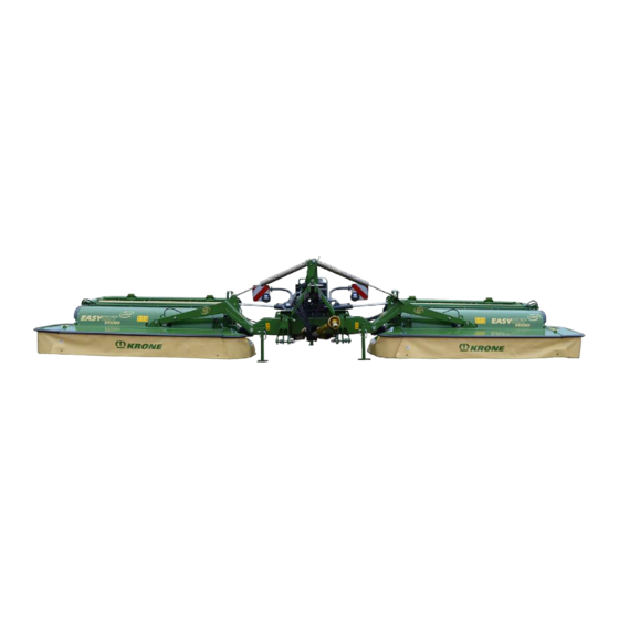 Krone EasyCut B 870 CR Collect Notice D'utilisation Originale