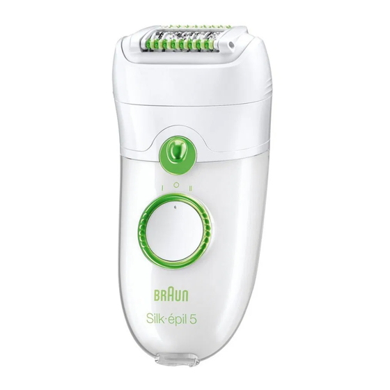 Braun Silk-epil 5 5580 Mode D'emploi