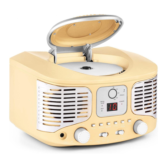 auna RCD320 Mode D'emploi