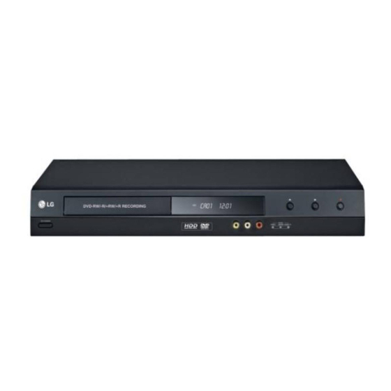 LG RH266 Manuel Du Propriétaire