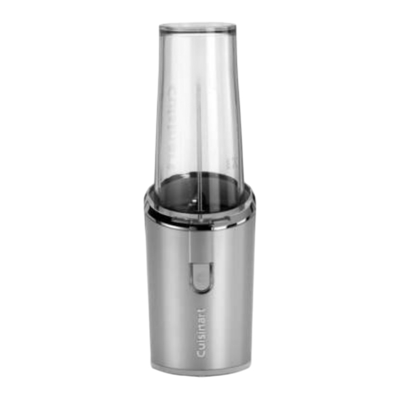 Cuisinart RPB100E Mode D'emploi