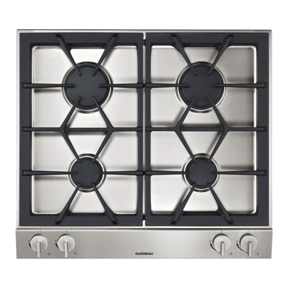 Gaggenau VG 232 Notice D'utilisation