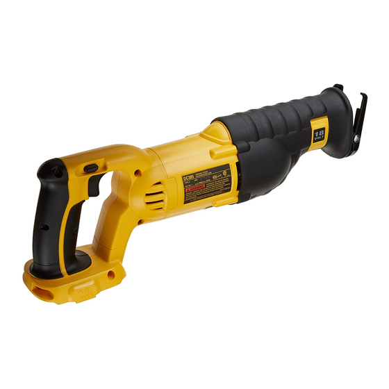 DeWalt W937 Guide D'utilisation