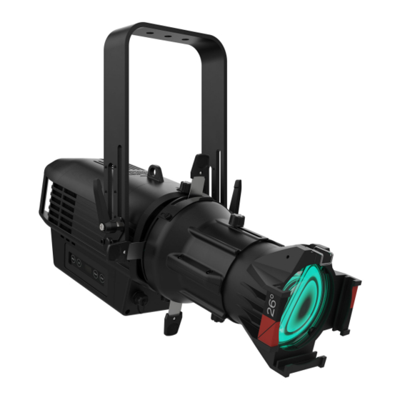 Chauvet Professional OVATION REVE E-3 IP Guide De Référence Rapide