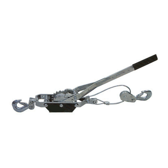 MW TOOLS HNP20 Mode D'emploi