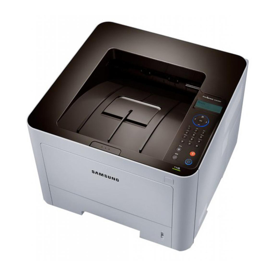 Samsung ProXpress SL-M3820ND Mode D'emploi