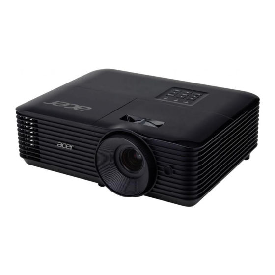 Acer X128H Guide Utilisateur