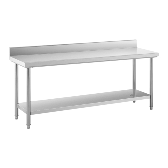 Royal Catering RCWT-200X60SB Manuel D'utilisation