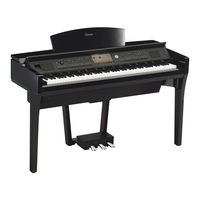 Yamaha Clavinova CVP-709 Mode D'emploi