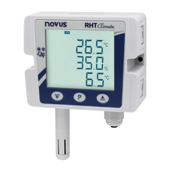 Novus RHT Climate-WM Manuel D'instructions