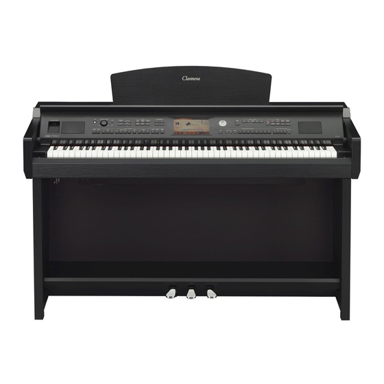 Yamaha Clavinova CVP-709 Manuel De Référence