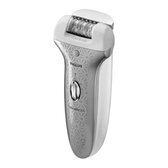 Philips Satinelle Ice HP6493 Instructions