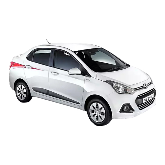 Hyundai Xcent Manuels