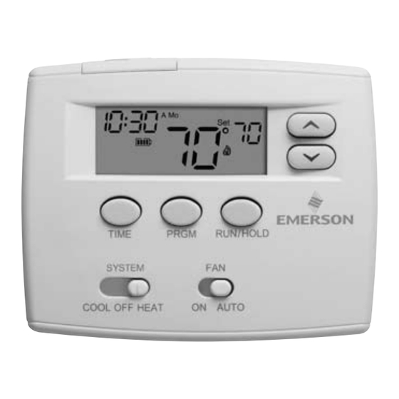 White-Rodgers 1F80-0261 Consignes D'installation Et D'utilisation