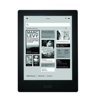 Kobo aura HD Guide D'utilisation