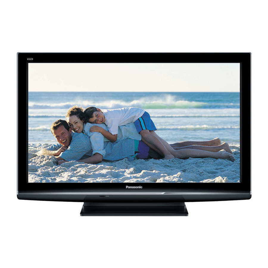 Panasonic TC-P42S1 Manuel D'utilisation