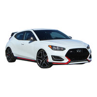 Hyundai Veloster N 2019 Mode D'emploi