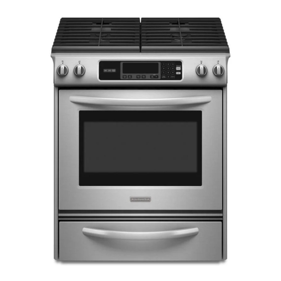 KitchenAid ARCHITECT II Série Guide D'utilisation Et D'entretien