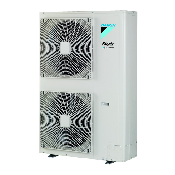 Daikin RZAG71M7V1B Guide De Référence Installateur