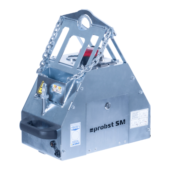 probst STONEMAGNET SM-600-GREENLINE Instructions D'emploi