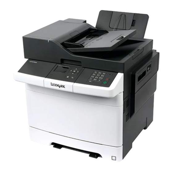 Lexmark CX310 Série Guide De L'utilisateur