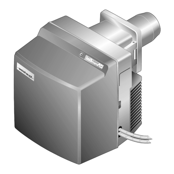 Weishaupt WL40/1-A Z-1LN-A Notice De Montage Et De Mise En Service