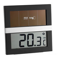 Tfa ECO Solar Mode D'emploi