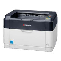 Kyocera Ecosys FS-1060DN Guide Rapide