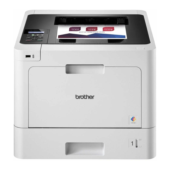 Brother HL-L8260CDN Guide D'installation Rapide