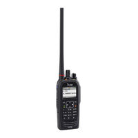 Icom IC-F3400D Serie Mode D'emploi