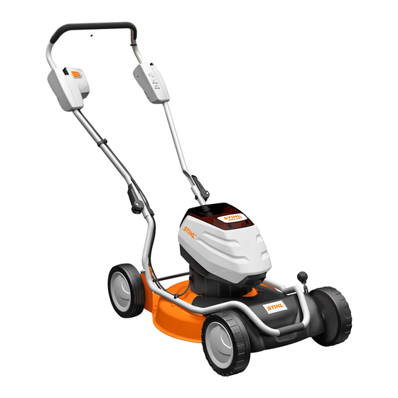 Stihl RMA 2 RT Manuel D'utilisation