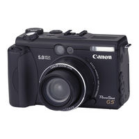 Canon PowerShot G5 Guide D'utilisation