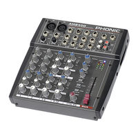 Phonic AM 240 Mode D'emploi