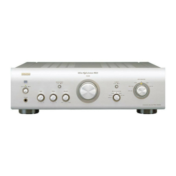 Denon PMA-1500AE Mode D'emploi