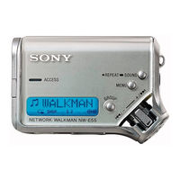 Sony Walkman NW-E55 Mode D'emploi