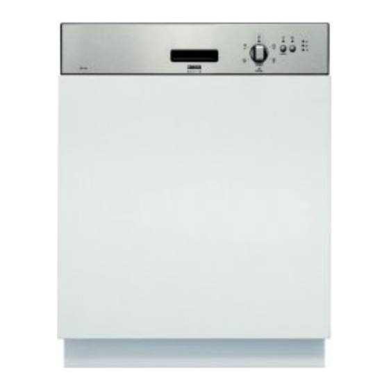 Zanussi ZDI101 Notice D'utilisation