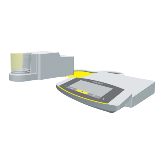 Sartorius Cubis MCE10.6S-M Serie Mode D'emploi