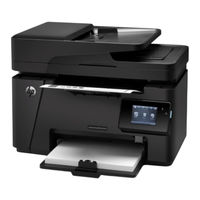 HP LaserJet PRO MFP M127 Guide De L'utilisateur