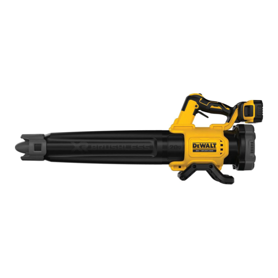 DeWalt DCBL722 Guide D'utilisation