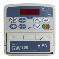 CareFusion Alaris GW 800TIG2GBD1 Mode D'emploi