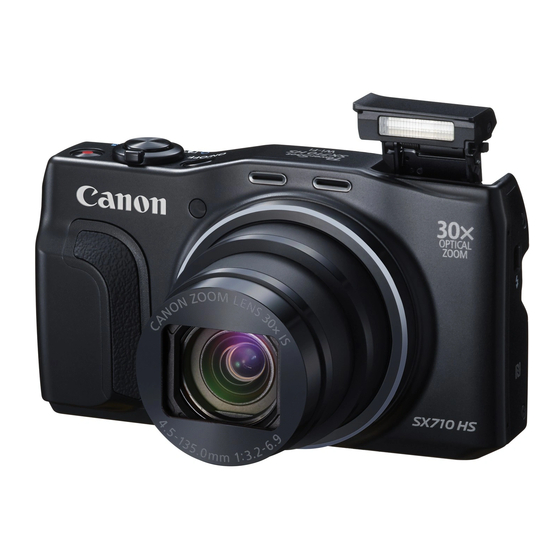 Canon PowerShot SX710 HS Guide De Mise En Route