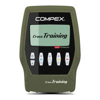 Compex CrossTraining Guide De Démarrage Rapide