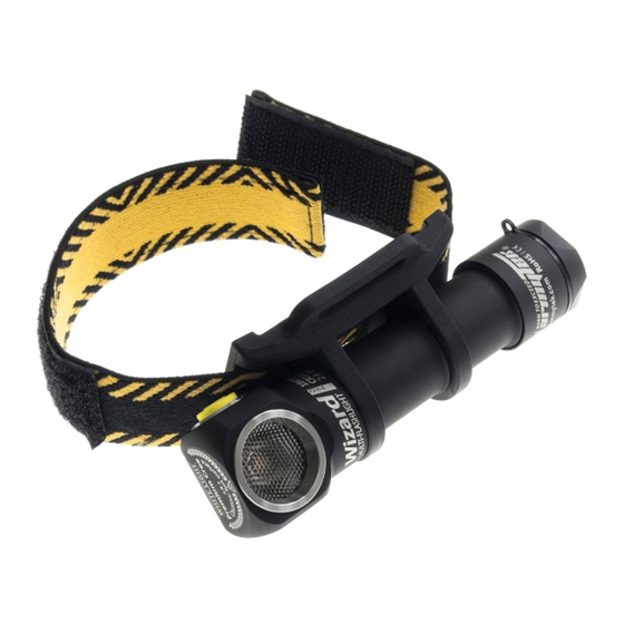 Armytek Wizard PRO Manuel D'utilisateur