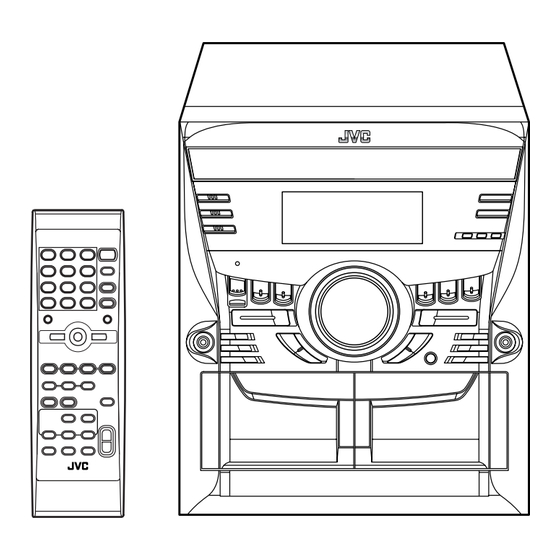 JVC CA-MXKC45 Manuel D'instructions