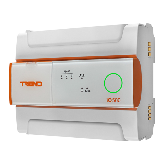 TREND IQ5 Consignes D'installation