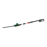 Bosch UniversalHedgePole 18 Notice Originale