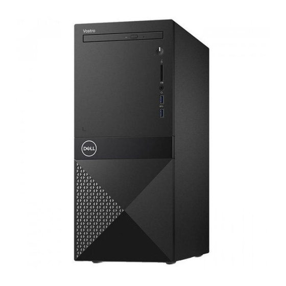 Dell Vostro 3670 Guide De Maintenance