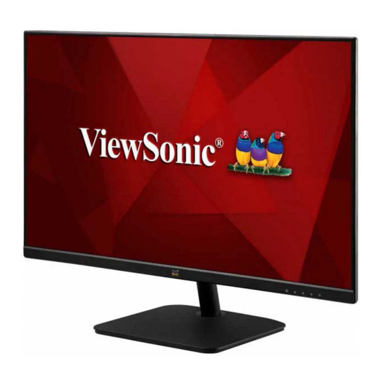 ViewSonic VA2732-MHD Manuel Utilisateur